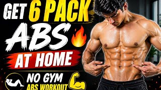 Get 6 Pack Abs at Home 🔥No Gym Abs Workout 💪 #fatburn #absworkout #sixpackabs @DailyHomeFitness15