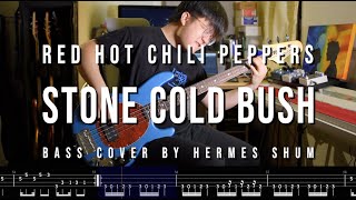 Red Hot Chili Peppers《Stone Cold Bush》Bass Cover + Play-Along TAB!
