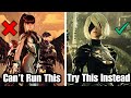 Stellar Blade vs NieR Automata – i3 1115G4 + Intel UHD Graphics Test