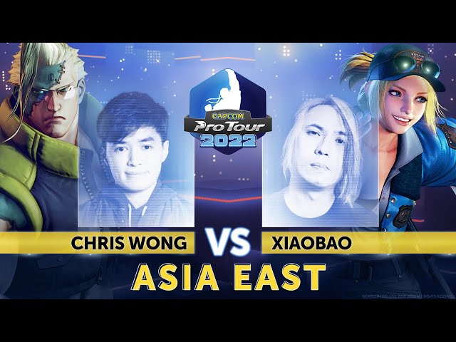 Chris Wong (Nash) vs. Xiaobao (Lucia) - Top 16 - Capcom Pro Tour 2022 Asia East