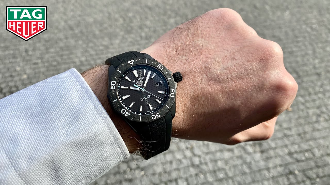 TAG Heuer Aquaracer Professional 200 Solargraph 40 mm black