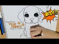 Draw a cute dog  color pencils  christartventure