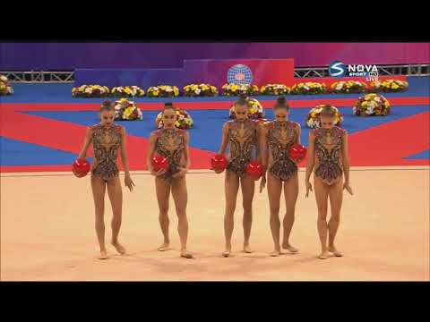 България - топки - многобой - Световна купа по художествена гимнастика - София 2019