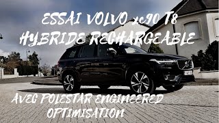 VOLVO XC90 T8 HYBRIDE RECHARGEABLE POLESTAR ENGINEERED OPTIMISATION