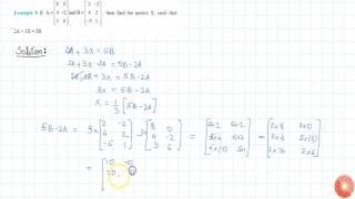 Famous NCERT | Class XII | MATRICES | Solved Examples | Question No. 8 Profile