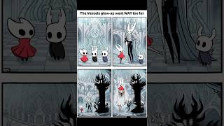The vessel glow up went way to far 😭 | #hollowknight #silksong #anime #memes