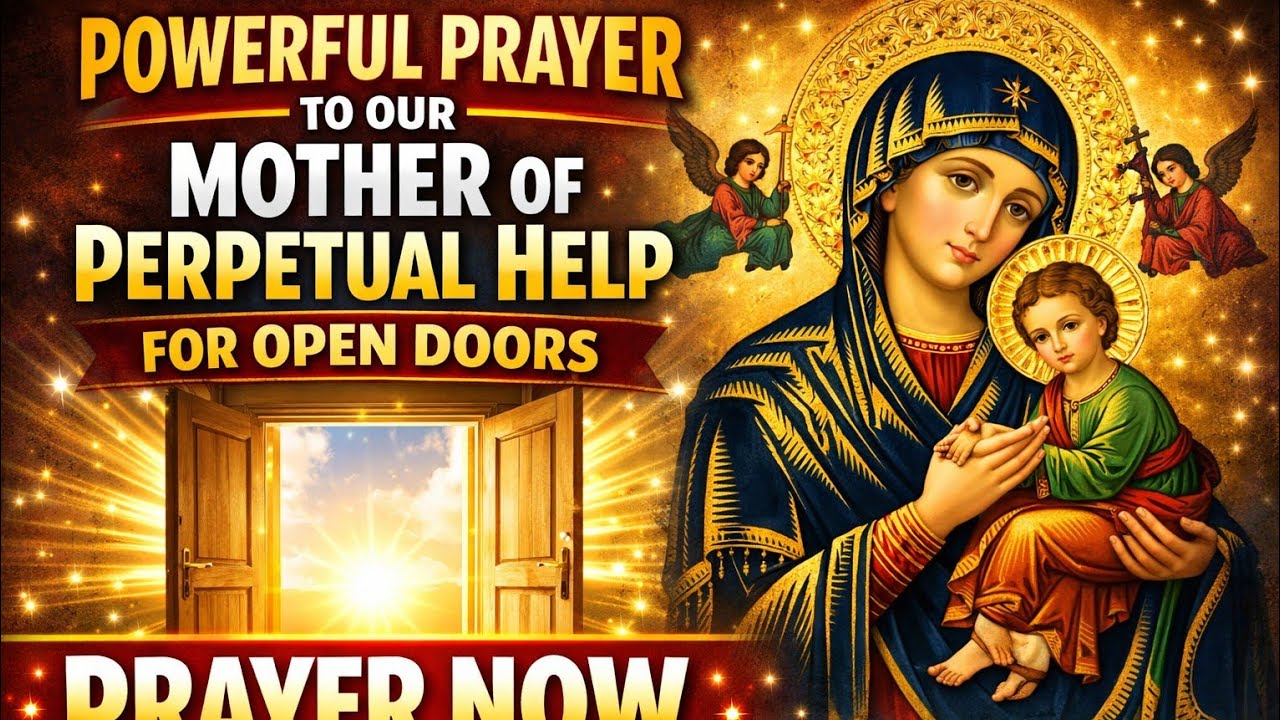 🙏POWERFUL PRAYER TO OUR MOTHER OF PERPETUAL HELP FOR OPEN DOORS🙏