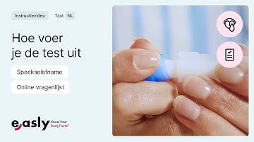 NL - Instructievideo speekselafname en online vragenlijst Easly gezondheidstest