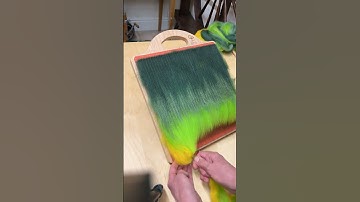 Dizzing Fibre from a blending board