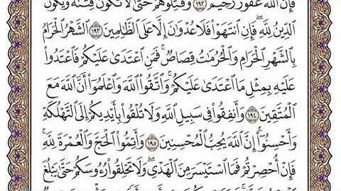 سورة البقرة الشيخ ياسر الدوسري صفحة ٣٠