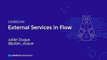 codeLive: External Services in Flow
