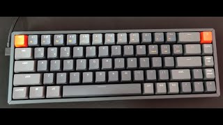 Keychron K6 Gateron Red Linear Switches | Sound Test