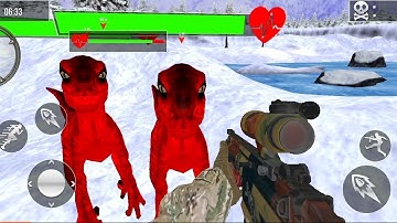 wild dinosaur hunting zoo Games: android Gameplay part-4