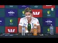 "We've got a chance if we get to 180,190!" England hero Bethell speaks to the press | Fox Cricket