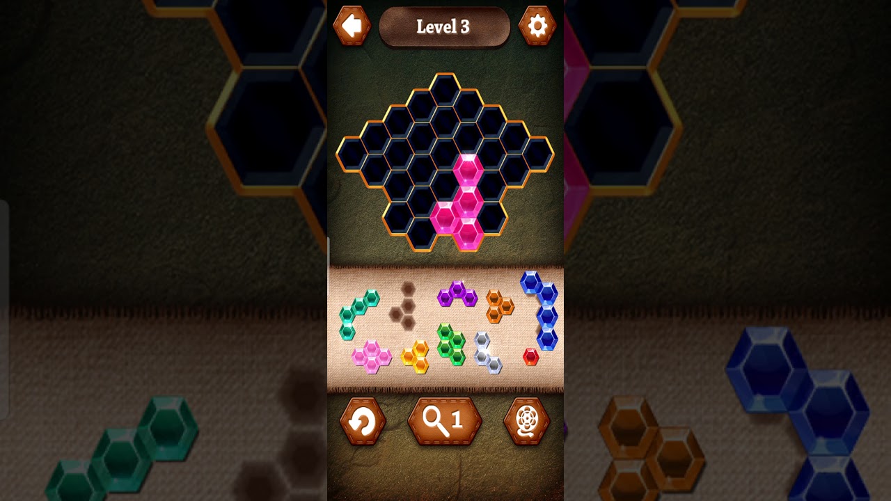 Hex Puzzle #42, Tic Tac Toe Glow 69