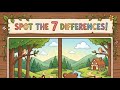 99% People Get Failed | Find 7 different Puzzle 🧩 #Puzzle #Live #New