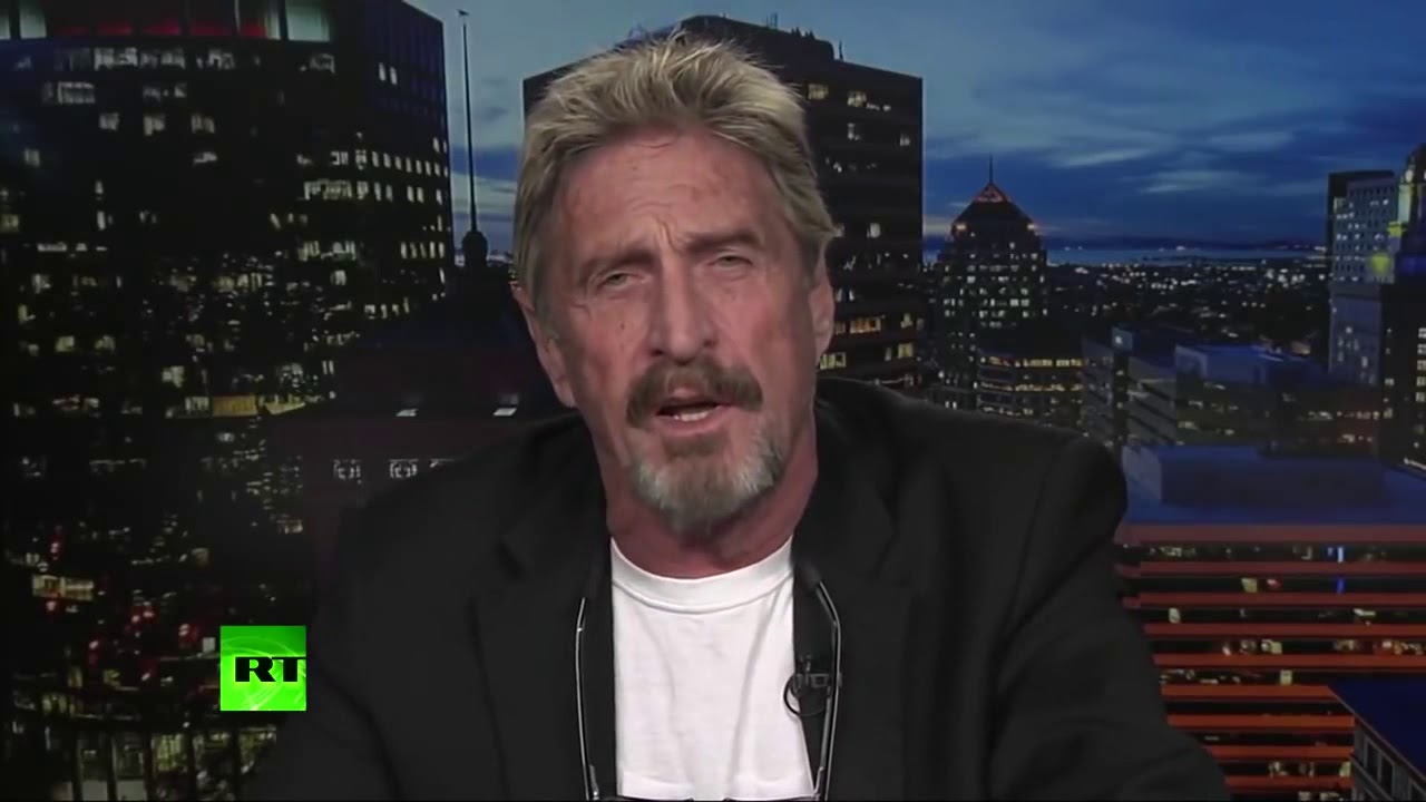 Larry King interviews John McAfee on PRIVACY .. Dec 25 2017 - YouTube
