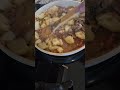 bistec con papas bistec dorado Paprica sal ajos jitomates cebolla chiles serranos Cosome