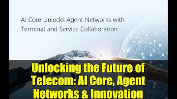 Unlocking the Future of Telecom: AI Core, Agent Networks & Innovation
