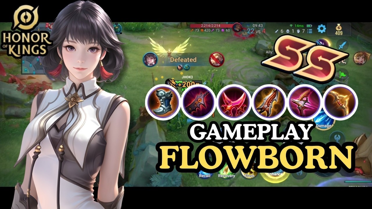 Flowborn Marksman is OP! Consistent Damage & Late Game Auto Carry – Honor of Kings