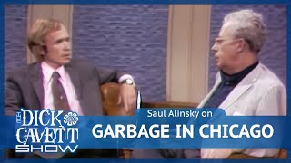 Saul Alinsky on Organising A Large Garbage Pick-Up In Chicago | The Dick Cavett Show
