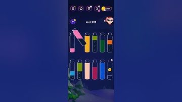 water sort puzzle - Get color level 308