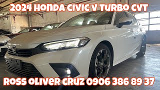 2024 Honda Civic V Turbo CVT (Platinum White Pearl)