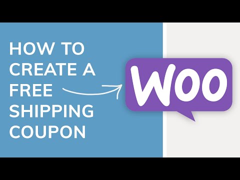 How to Create A Free Shipping Coupon in WooCommerce