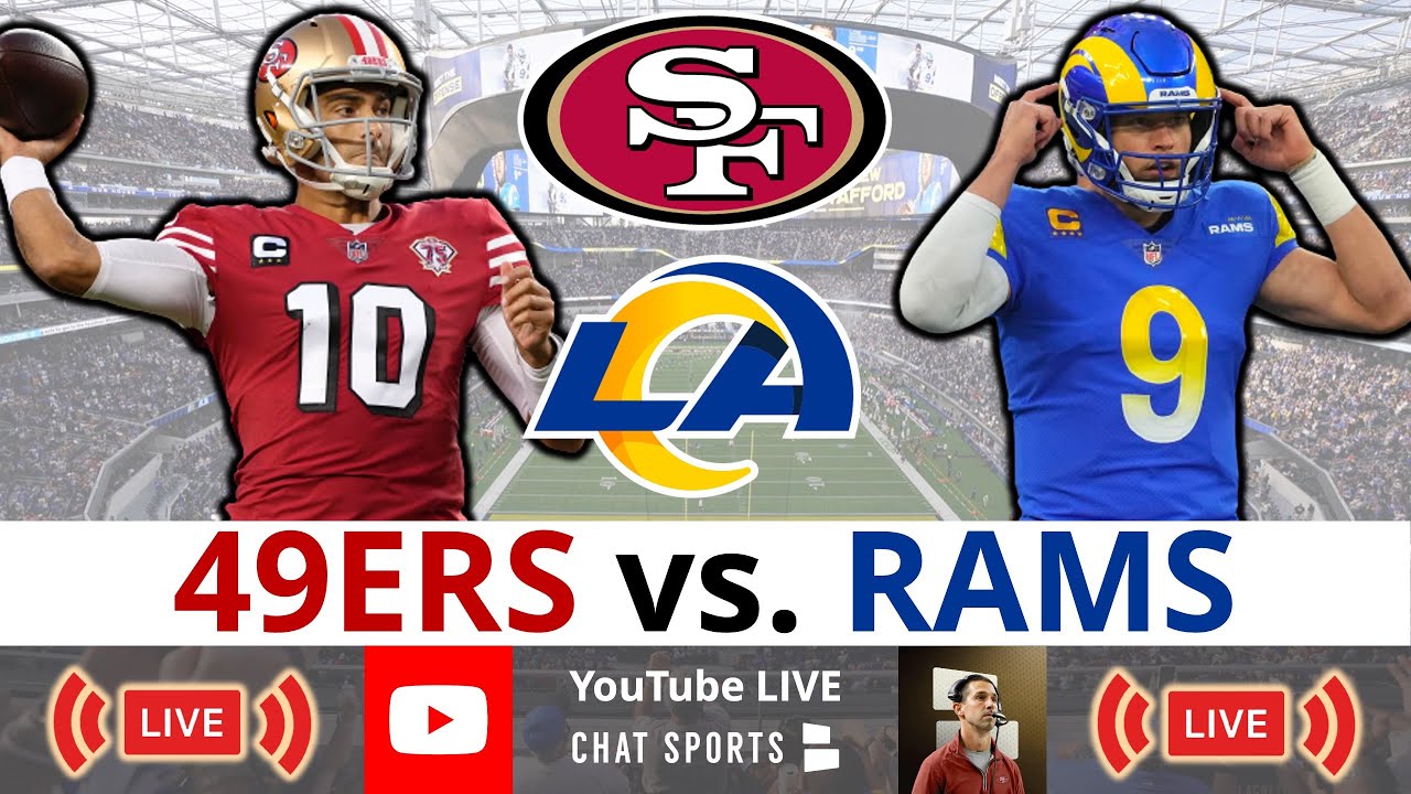 San Francisco 49ers vs Los Angeles Rams free live stream, score