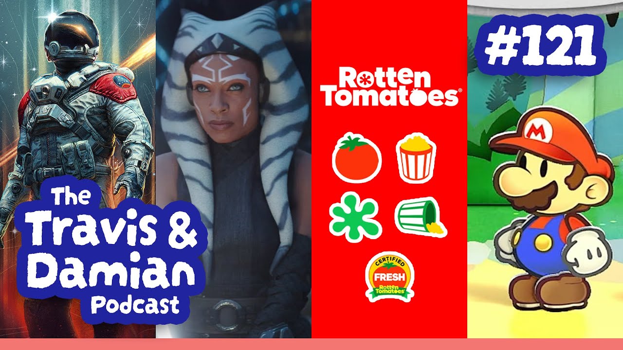 ahsoka-nintendo-direct-starfield-rotten-tomatoes-scores-travis-and-damian-podcast-episode