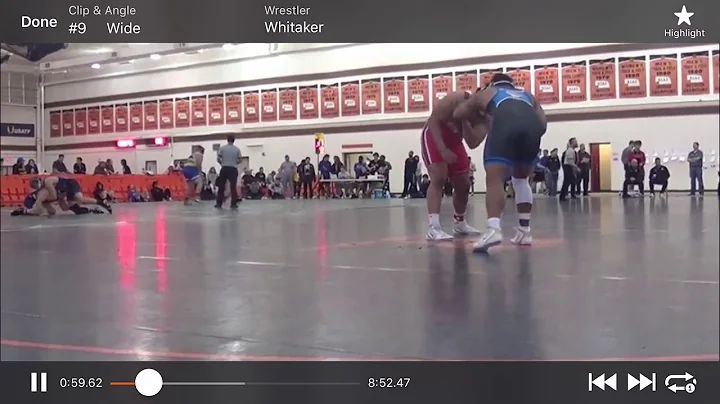 Gary Whitaker wrestling Highlights