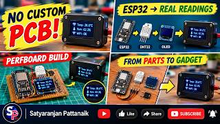 Build an ESP32 Temperature & Humidity Monitor — No Custom PCB