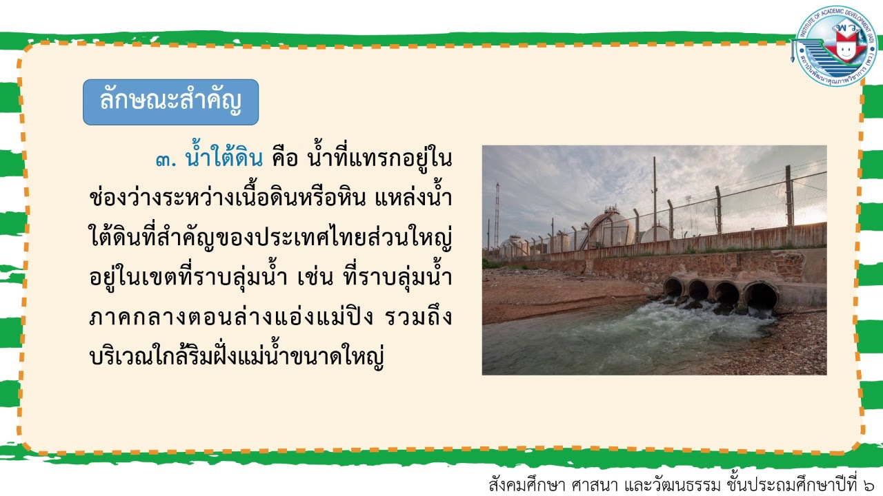 สิ่งแวดล้อมทางกายภาพ  2022 New  สังคม ป 6 สิ่งแวดล้อมทางกายภาพ