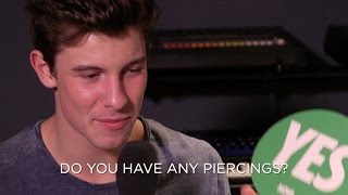 Shawn Mendes has WHAT pierced?! | The Yes/No Game!