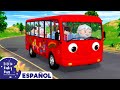 Las Ruedas del Autobús y la Barricada - Canciones Infantiles | Little Baby Bum en Español