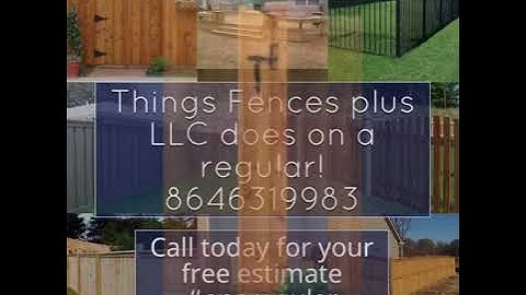 Free fence estimates