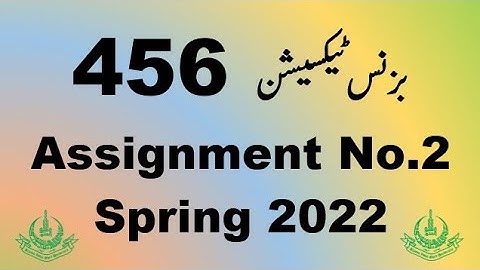 AIOU Code 456 Solved Assignment No.2 Spring 2022