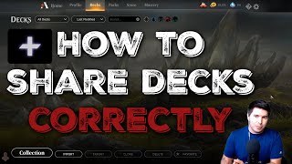 how to import cards to mtg arena How to Import Deck in Magic: The Gathering Arena