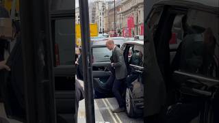 Prince William Arrives At The Baftas Headquarters In London Piccadilly