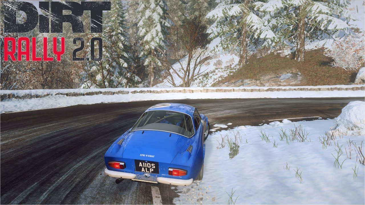 Dirt Rally 2.0 Alpine A110, Approche Du Col De Turini Montee, Monte Carlo (2.50.495) YouTube