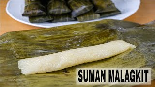 Suman Malagkit | Easy Suman Malagkit Recipe | Budbud