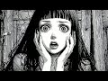 Junji Ito Reading Music Inside a Splintered Room
