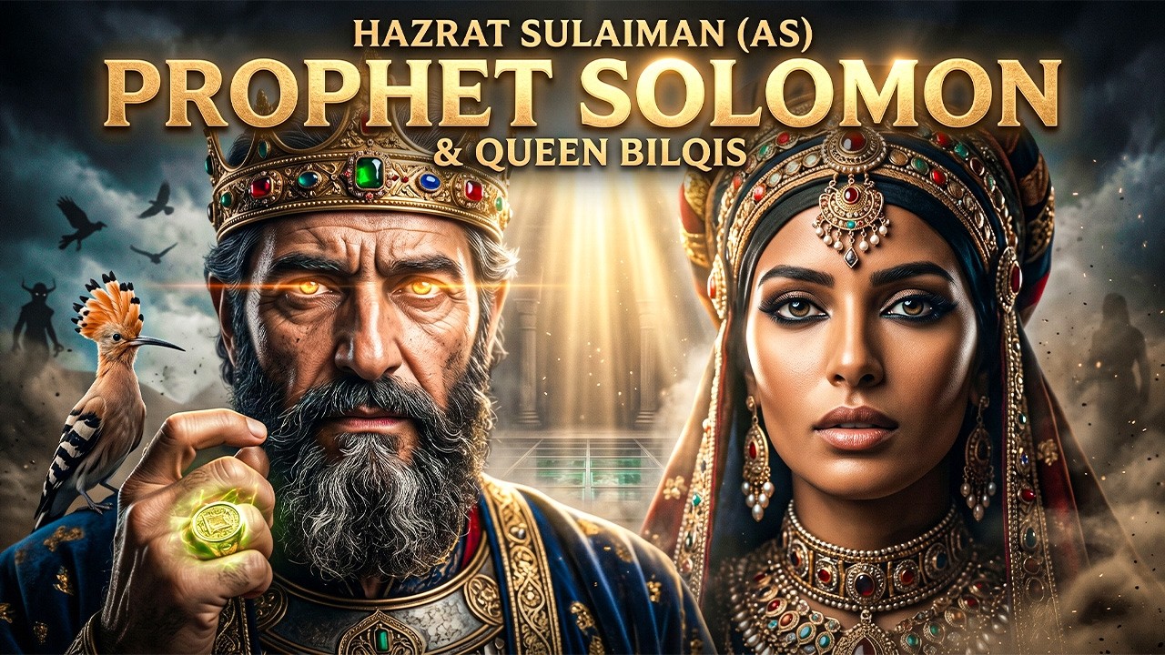 Story Of Prophet Solomon & Queen Bilqis: HAZRAT SULAIMAN (AS) Complete Islamic Story