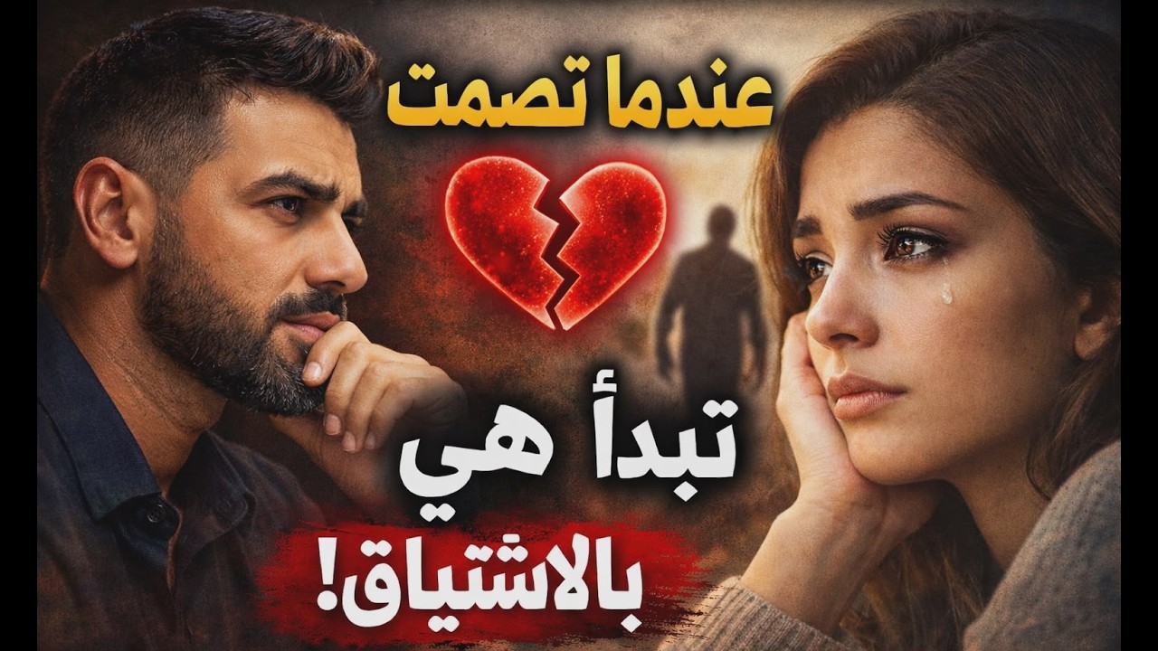 عندما تصمت… هكذا تفكر المرأة بك ليلًا وتشتاق لك بجنون! (حقائق نفسية مذهلة!)