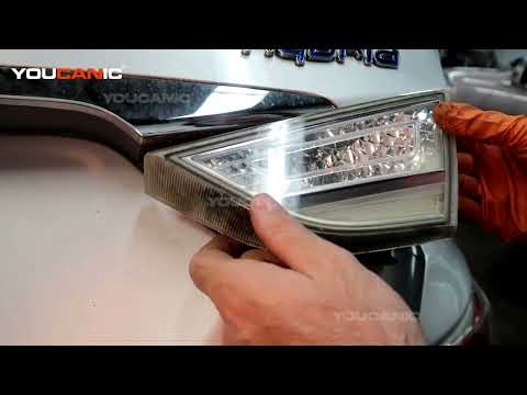 2011-2013 Hyundai Sonata Hybrid – Inner Tail Light Assembly Replacement