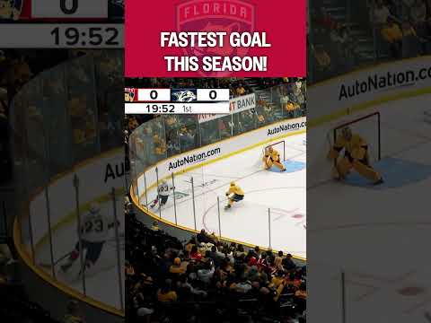 "See if the Panthers can get off to a nice quick start..."