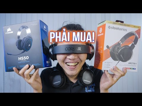 Tai Nghe Chơi Game TỐT NHẤT Dưới 1,5 Triệu? Nên Chọn Bass hay Treble? Arctis 1 vs HS50
