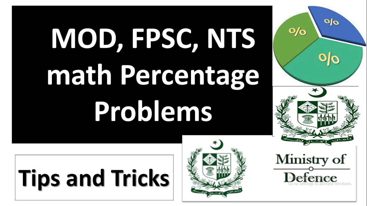 Percentage Problems for MOD exams | Mod jobs 2022 | percentage problems ...