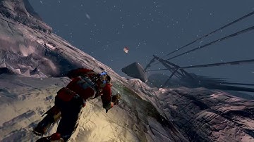 Dead Space 3 - Co-op - Chapter 13: Reach for the Sky - Part 6 - Climb with Rappel!! (1080p)