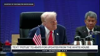 Trump opens ASEAN-Trump opens ASEAN-US Summit in Malaysia US Summit in Malaysia